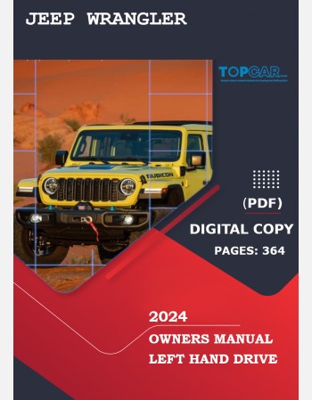 jeep wrangler 2024 owners manual